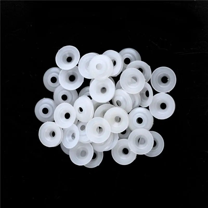 A36T-250Sets White Making Craft Joints 20Mmx20mm 20Mmx5mm Peaceful Pleasures Health and Wellness