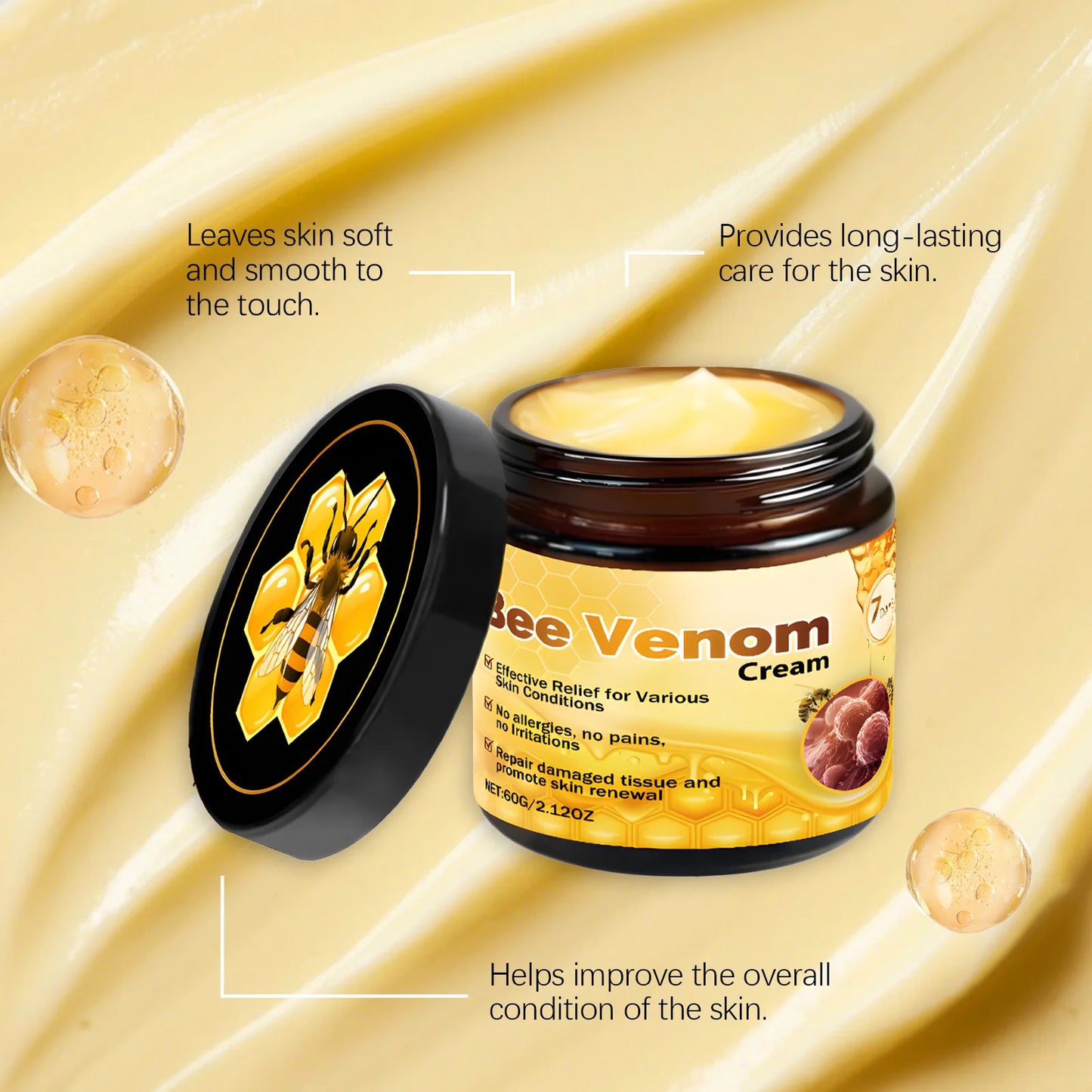 Bee Venom & Salicylic Acid Body Repair Cream 60g