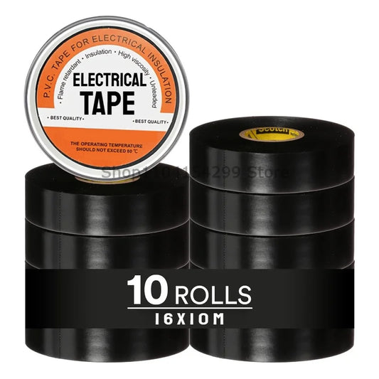 Black PVC Electrical Insulating Tape – Flame Retardant, 600V Electrical Insulating Tape Oasis Select