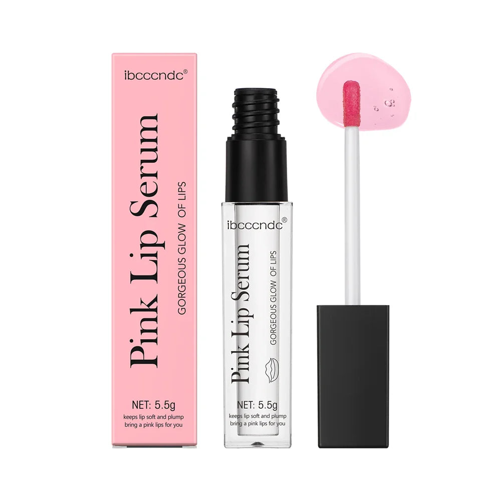 ibcccndc Pink Lip Serum – Brightening, Plumping & Moisturizing