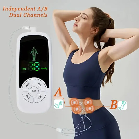 Multifunctional Digital Modes Massage Device ECG Neck Massage Machine Mini Muscle Device Peaceful Pleasures Health and Wellness