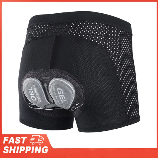 Padded Bike Shorts Men Mens Padding Cycling Riding Underwear Peaceful Pleasures Health and Wellness