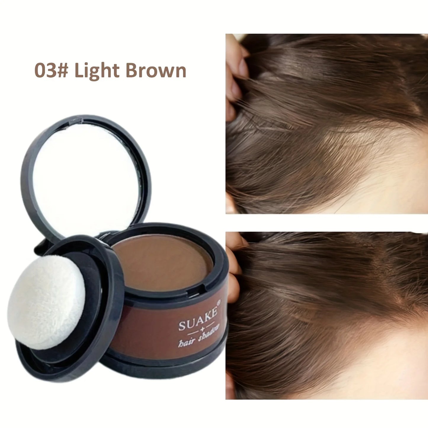Hair Line Powder Instant Conceal & Root Touch-Up For A Natural Look Hairline Shadow Concealer Coverage Paint Repair Fill In Hair Peaceful Pleasures Health and Wellness 03