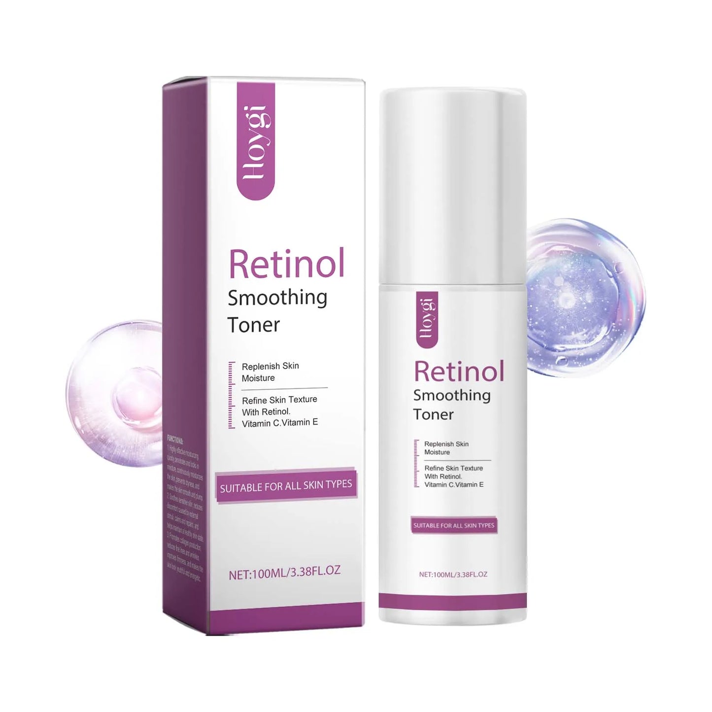 Retinol Hydrating Toner – Firming, Brightening & Anti-Aging