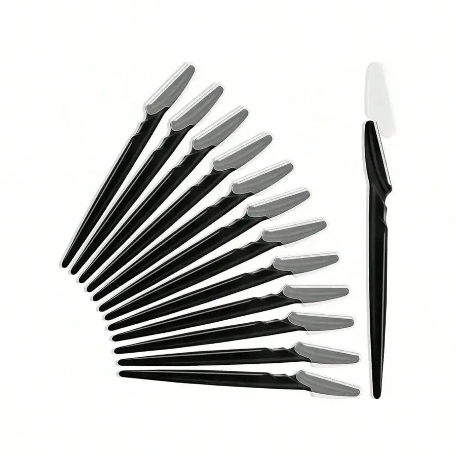 Eyebrow Razor Shapers 6/12pcs – Face Hair Trimmer for Women & Men