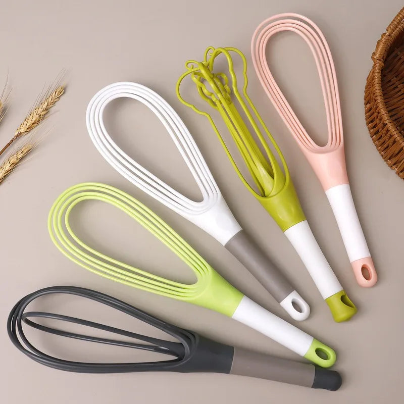 Compact Handheld Rotary Egg Whisk Ergonomic Beater with Foaming Wires for Cake Batter Mixing Cream Blending Kitchen Egg Tools li Peaceful Pleasures Health and Wellness