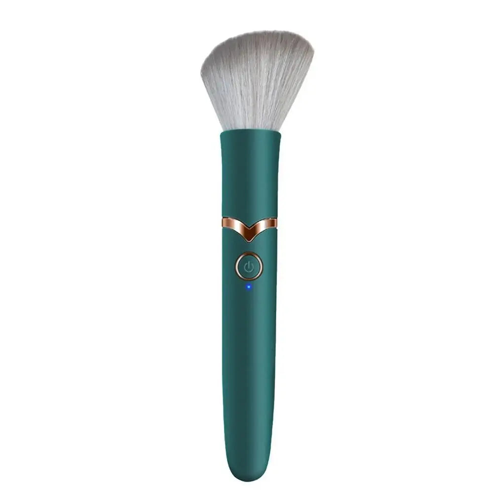 Electric Vibrating Makeup Brush – 10-Speed Rotating Peaceful Pleasures Health and Wellness A