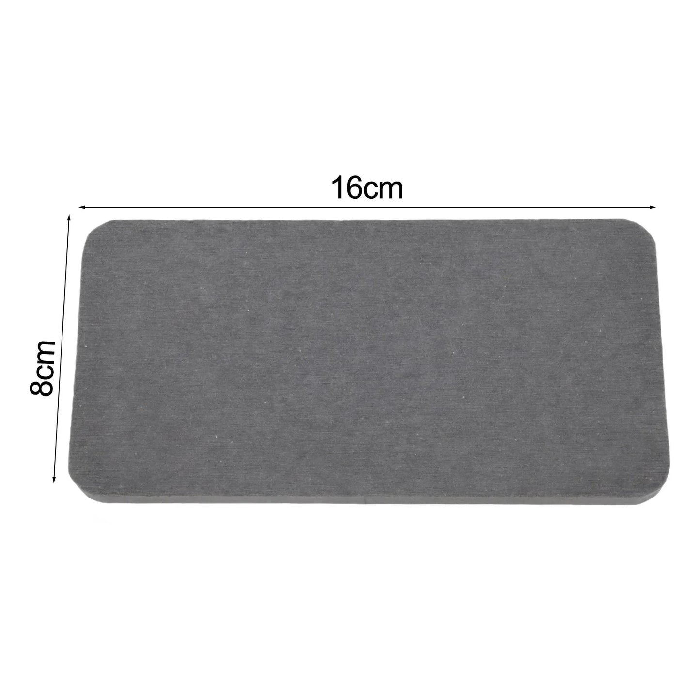 Diatomite Absorbent Stone Tray – Coaster & Drying Mat
