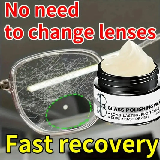 Eyeglass Lens Scratch Repair & Polishing Cream Kit Lens Polishing Kit Oasis Select Default Title