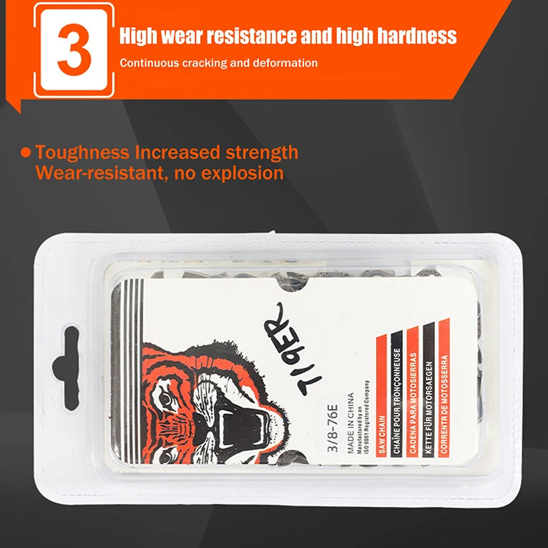New 18/20/22/24 Inch Metal Chainsaw Chain Spare Parts Link Chainsaw Saw Chain Blade Electric Saw Accessories For Wood Cutting Peaceful Pleasures Health and Wellness