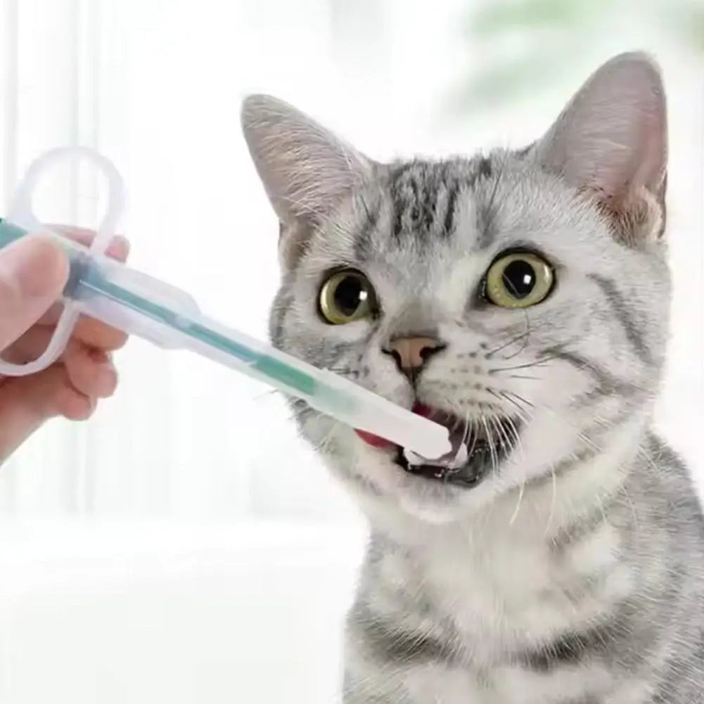 Pet Oral Medication Syringe Dispenser for Cats & Dogs