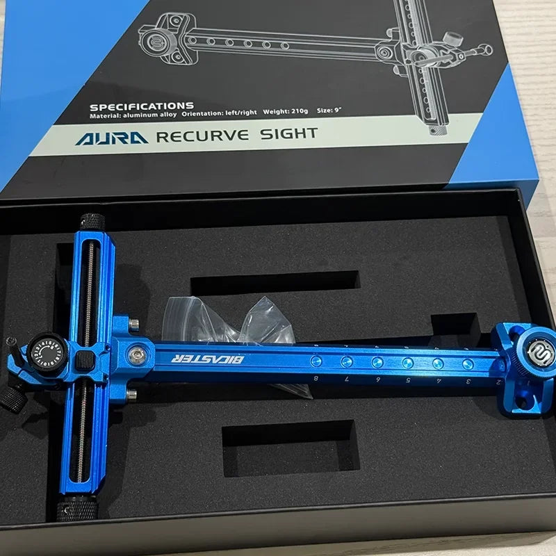 BICASTER AURA Recurve Bow Sight Micro-adjustment Aluminum Adjust