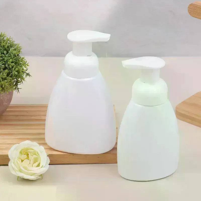 250/300ml Plastic Foaming Bottle Soap Mousses Liquid Dispenser Froth Shampoo Lotion Shower Gel Foam Pump Cosmetic Empty Bottles Peaceful Pleasures Health and Wellness