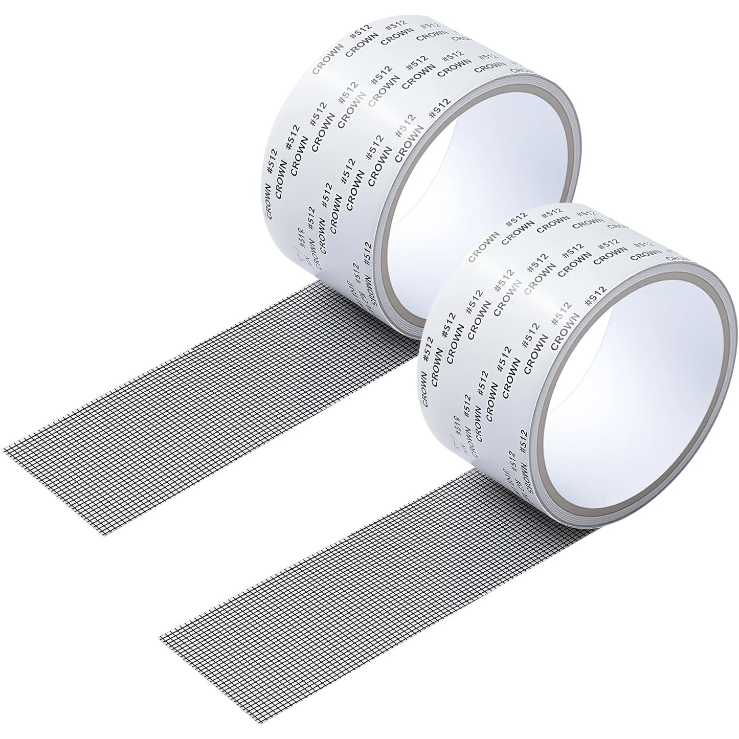 Window Screen Patch Repair Kit Door Window Fly Lanai Screen Repair Patch Tape Mesh Repair Tape Seal for Window and Screen Door Peaceful Pleasures Health and Wellness Black 2pcs