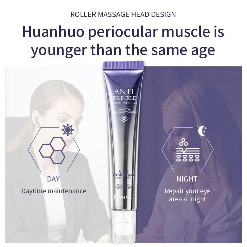 O'Cheal Hyaluronic Acid Eye Cream Roller | Brightening & Anti-Wrinkle