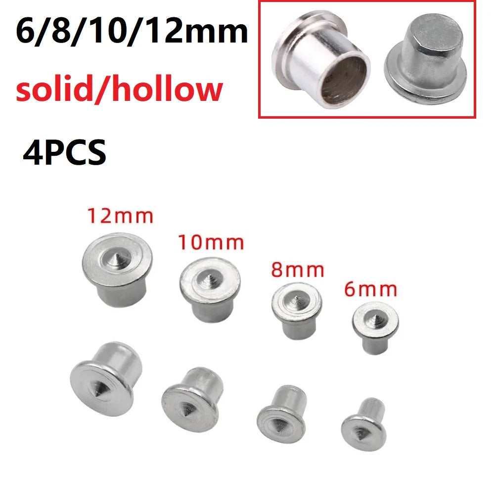 4-Piece Dowel Centre Point Pin Set 6/8/10/12mm Wood Marker