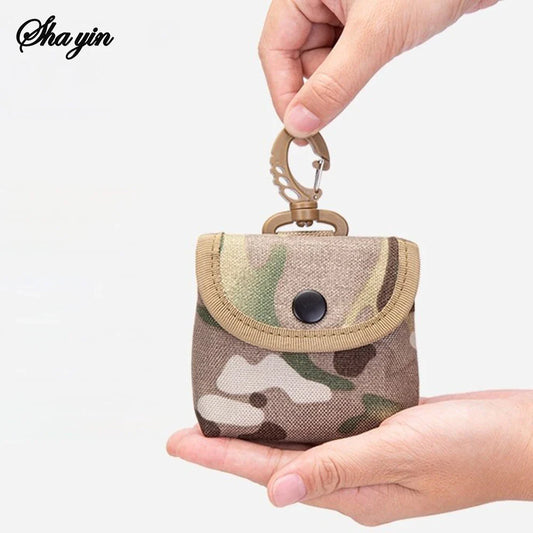Mini EDC Keychain Pouch | Waterproof Oxford Camouflage Waist Bag EDC Mini Pouch Oasis Select
