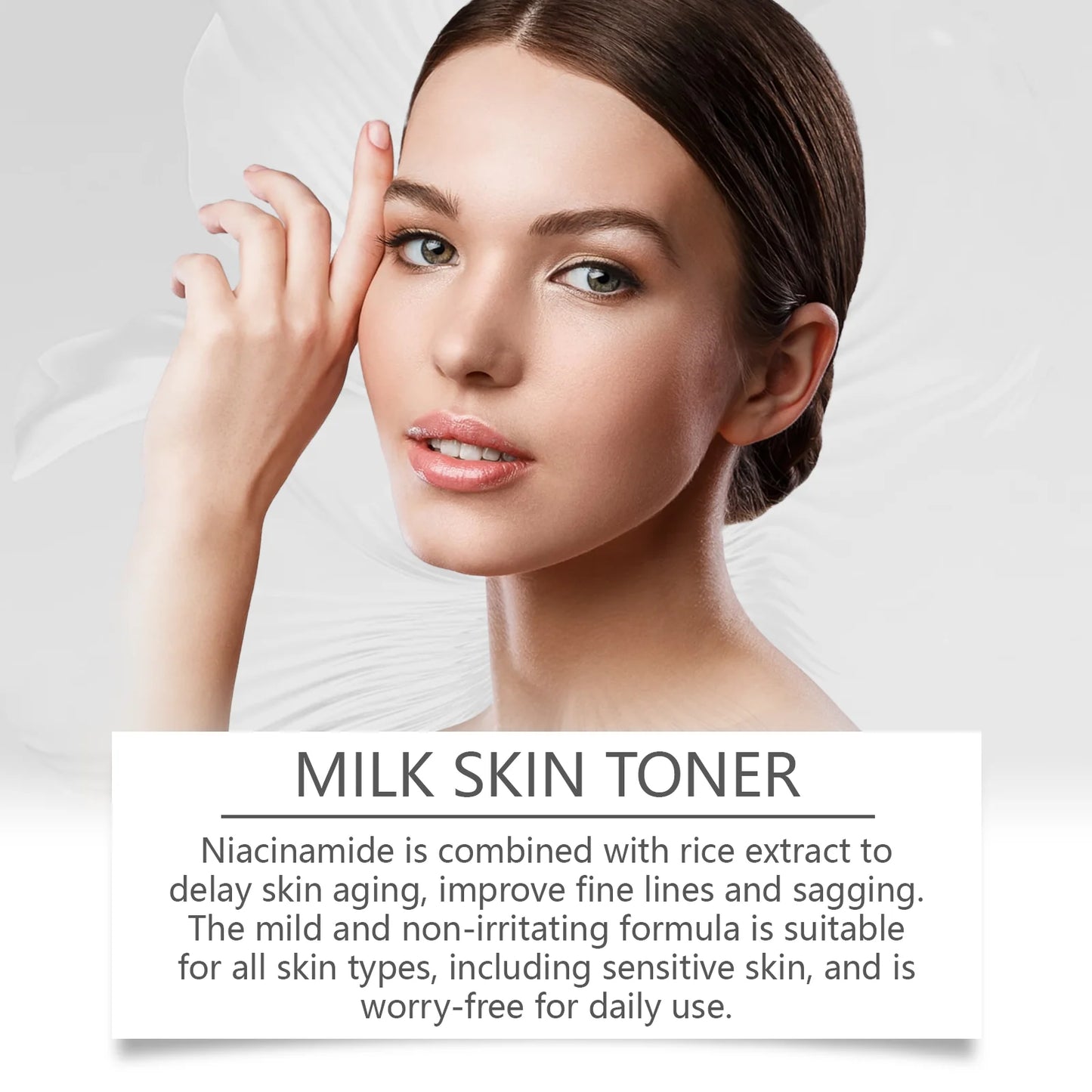 WESTMONTH Natural Milk Skin Toner 4oz | Niacinamide Moisturizer
