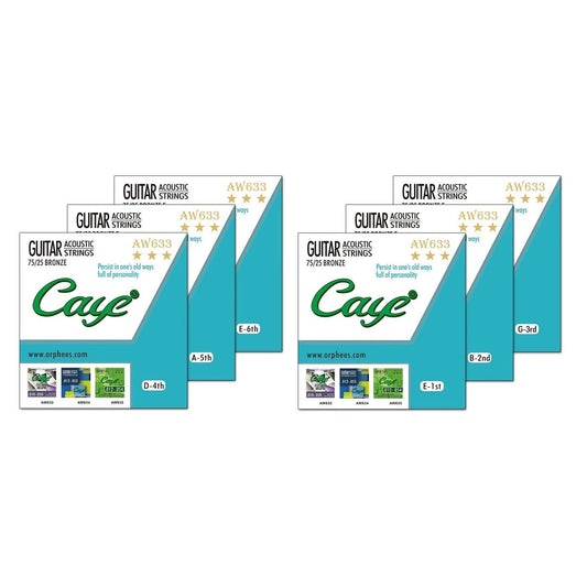 Cross Caye Folk Guitar String 1 2 3 4 5 6 Single Strings Loose Peaceful Pleasures Health and Wellness