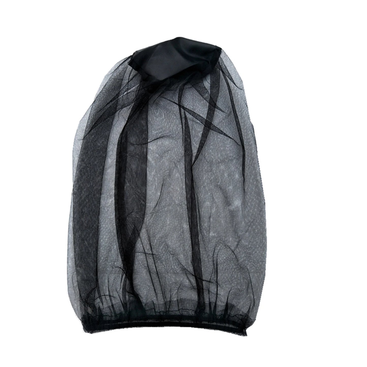 Face Mesh Head Cover Face Protector Cap Mosquito Hat Full Covers for Fishing Hiking Gardening Peaceful Pleasures Health and Wellness black
