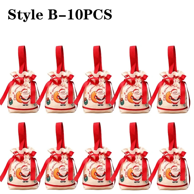 Reusable Velvet Gift Bags for Christmas, Weddings & Parties