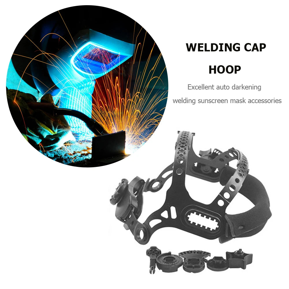 Auto Darkening Welder Mask Accessories Welding Wearing Helmet Headband Sweat-Absorbing Soldering Wearing Helmet Head Band Peaceful Pleasures Health and Wellness