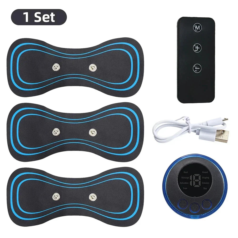 EMS Microcurrent Neck & Body Massager – Low Frequency Portable
