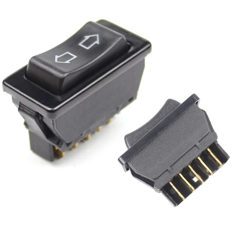 New Universal 12V 20A 2 Way Momentary Electric Window Aerial Up Down Rocker Switch Car Aerial Push Fit Peaceful Pleasures Health and Wellness