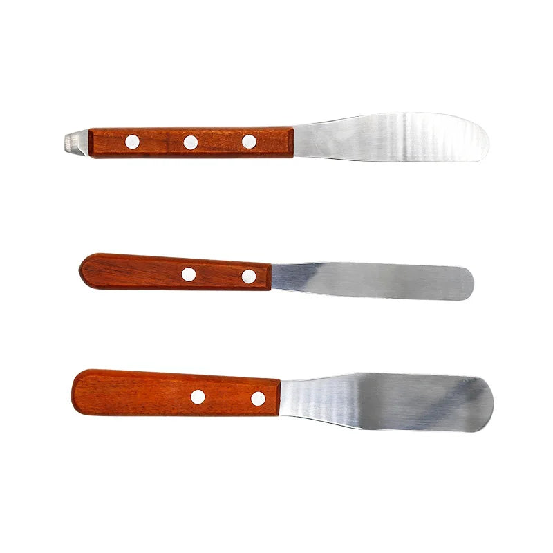 1Pcs Dental Plaster Spatula Alginate Mixing Knife Stainless Steel Dental Lab Impression Material Plaster Spatula Dentist Tools Peaceful Pleasures Health and Wellness