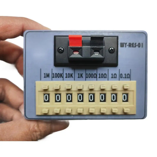 WY-RES-01 Resistance Box Dial Programming Electrical Equipment Peaceful Pleasures Health and Wellness