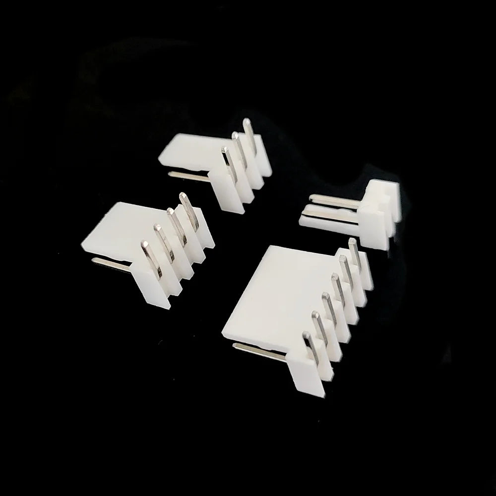 10Sets KF2510 Connector 2.54mm Straight / Curved Pin Header 2/3/4/5/6/7/8/9/10P ( Plug Male + Female + Terminal ) Kit Peaceful Pleasures Health and Wellness