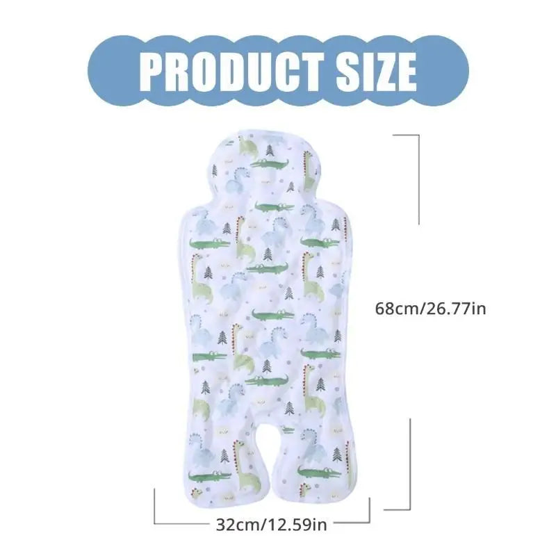 Baby Stroller Cooling Cushion | Breathable Summer Safety Pad