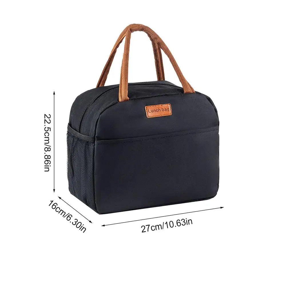 Insulated Thermal Lunch Bag – Waterproof & Leakproof Tote