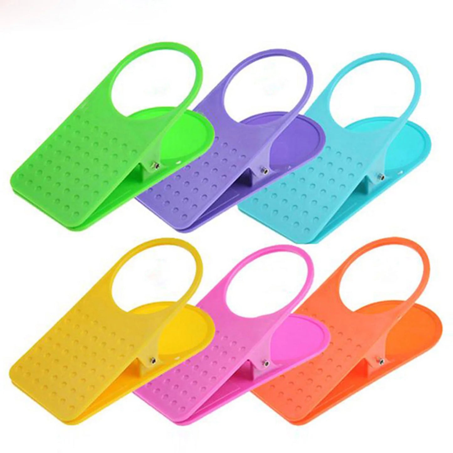 Drinking Cup Holder Creative Portable Drinking Cup Holder Clip Clamp For Desk Table Office Cup Coffee Drink Holder Mug Holder Peaceful Pleasures Health and Wellness random color