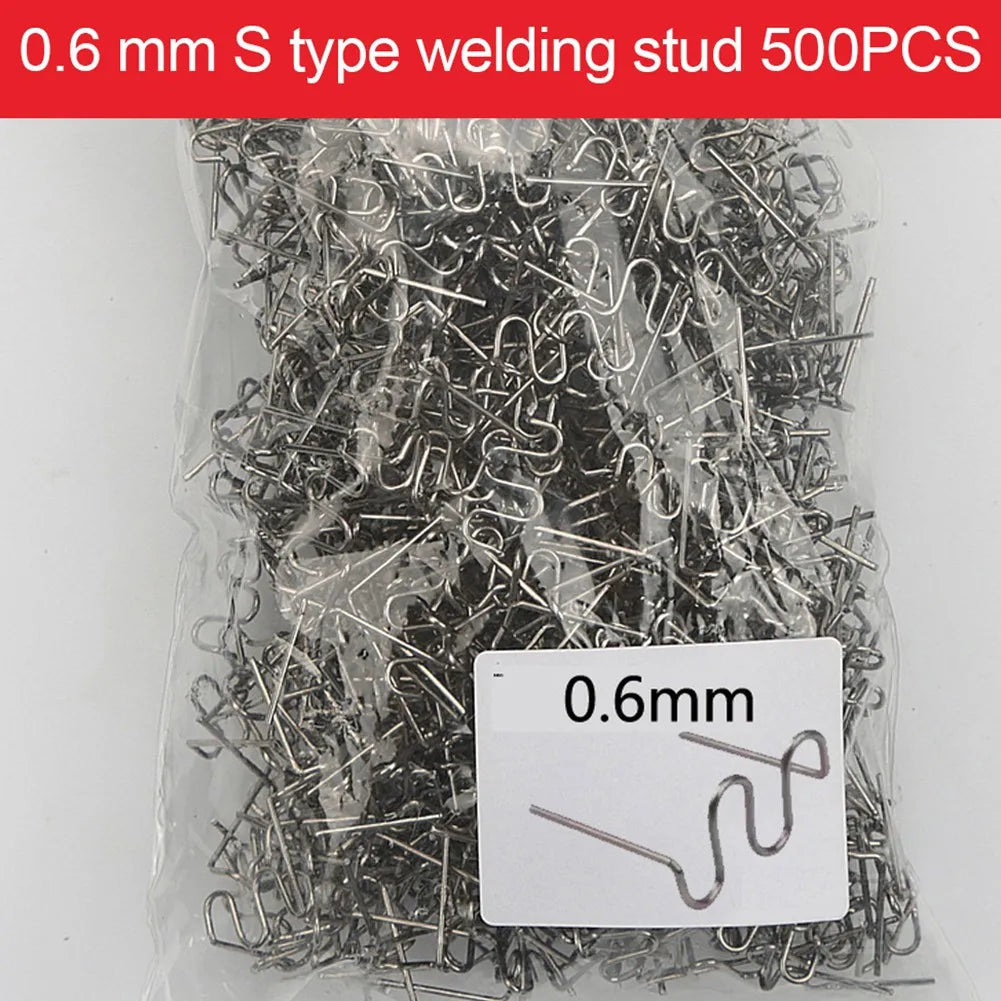 Automotive Plastic Repair Welding Nail Standard Pre Cut Wave Staples