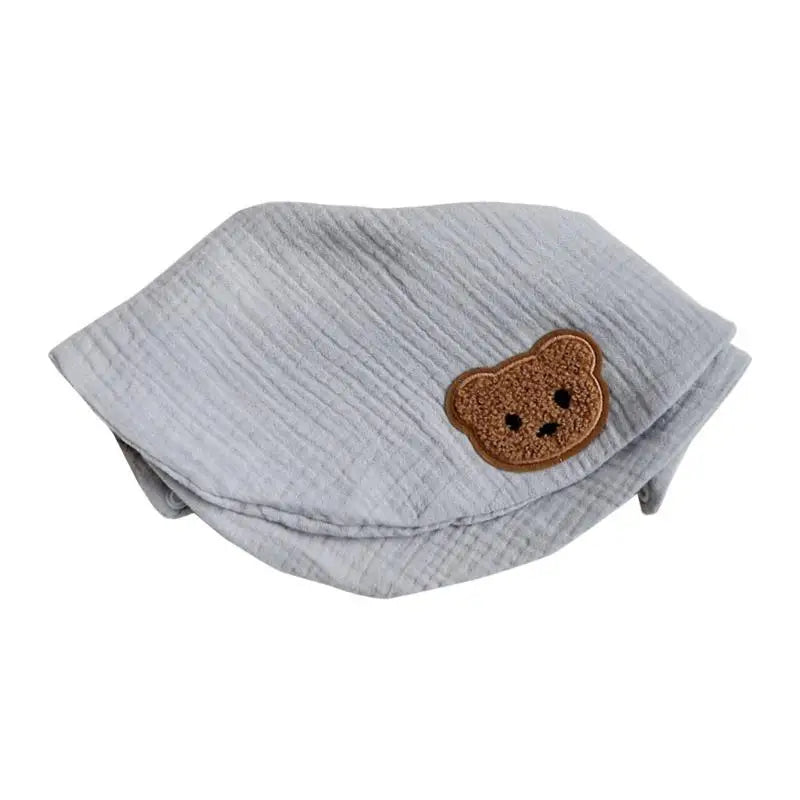 Baby Bandana Drool Bib | 2-Layer Soft Cotton for Newborns