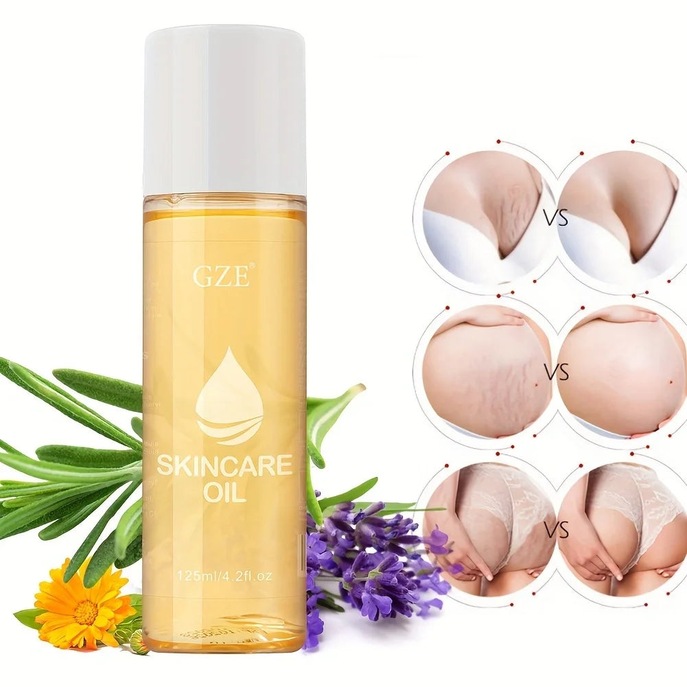 GZE Stretch Mark Oil – Fade & Prevent Marks | 125ml Moisturizing