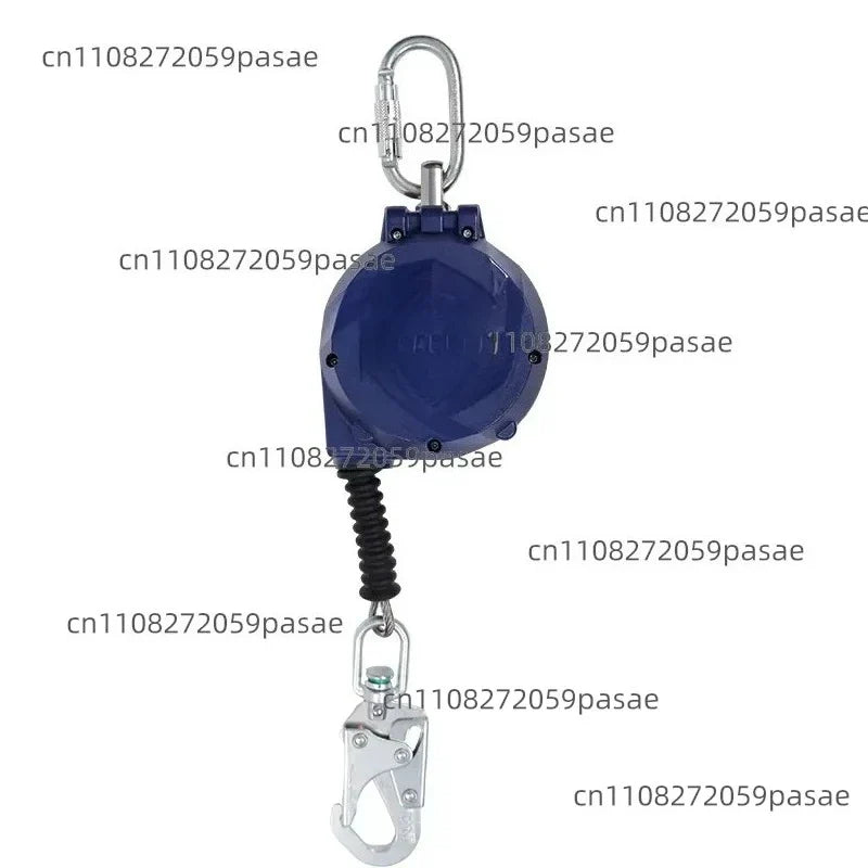 6M 100kg Stainless Steel Wire Rope Self-Retracting Fall Arrestor
