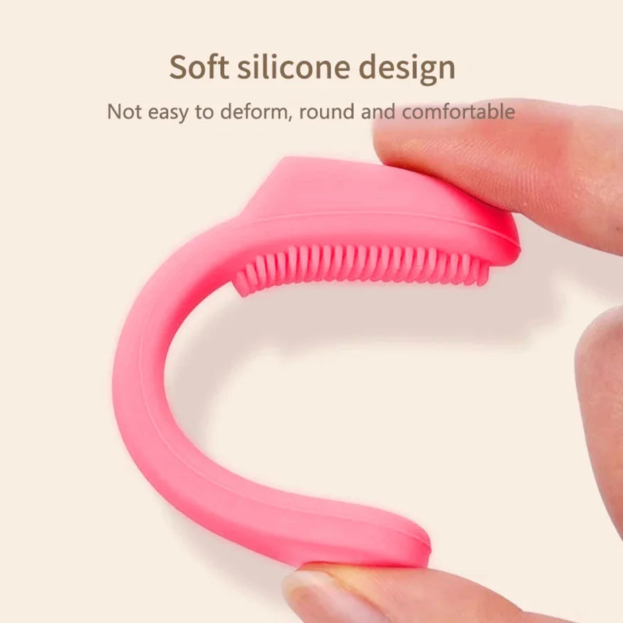 Silicone Face & Nose Scrub Brush | Exfoliating Cleansing Tool Face Cleansing Brush Peaceful Pleasures Health and Wellness