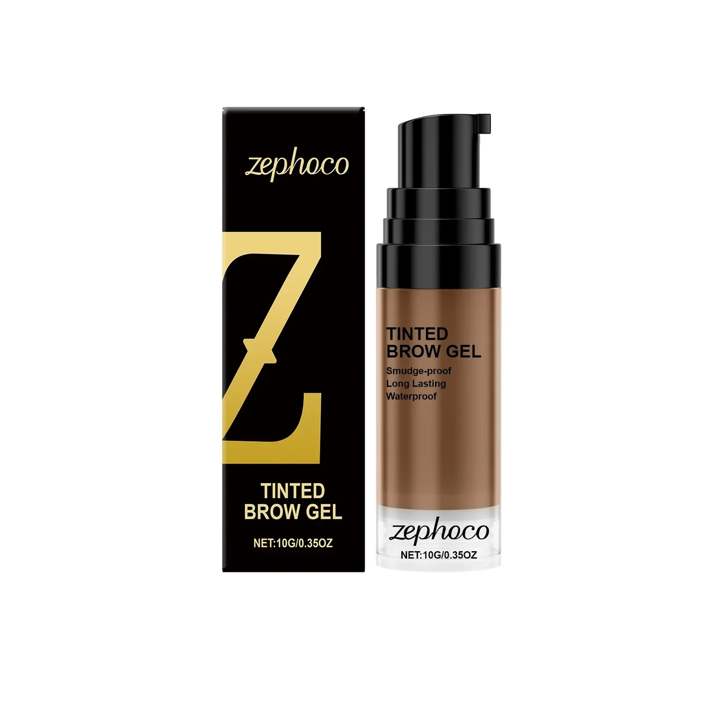 Zephoco Waterproof Eyebrow Tint Gel – Long-Lasting Dye Cream