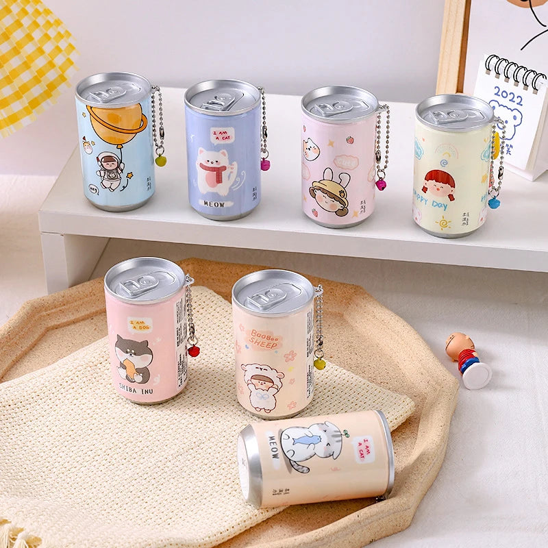 Cartoon Canned Wet Wipes 30 Sheets – Portable Kids Bell Chain