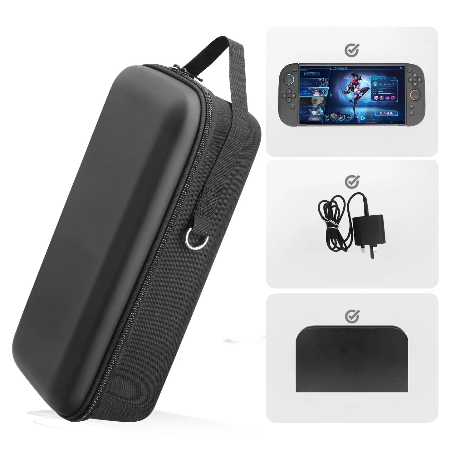 Shockproof Drop-Proof For Switch 2 Game Console Large Capacity Storage Bag Accessories Can Be Stored Stored Game Console Base Peaceful Pleasures Health and Wellness