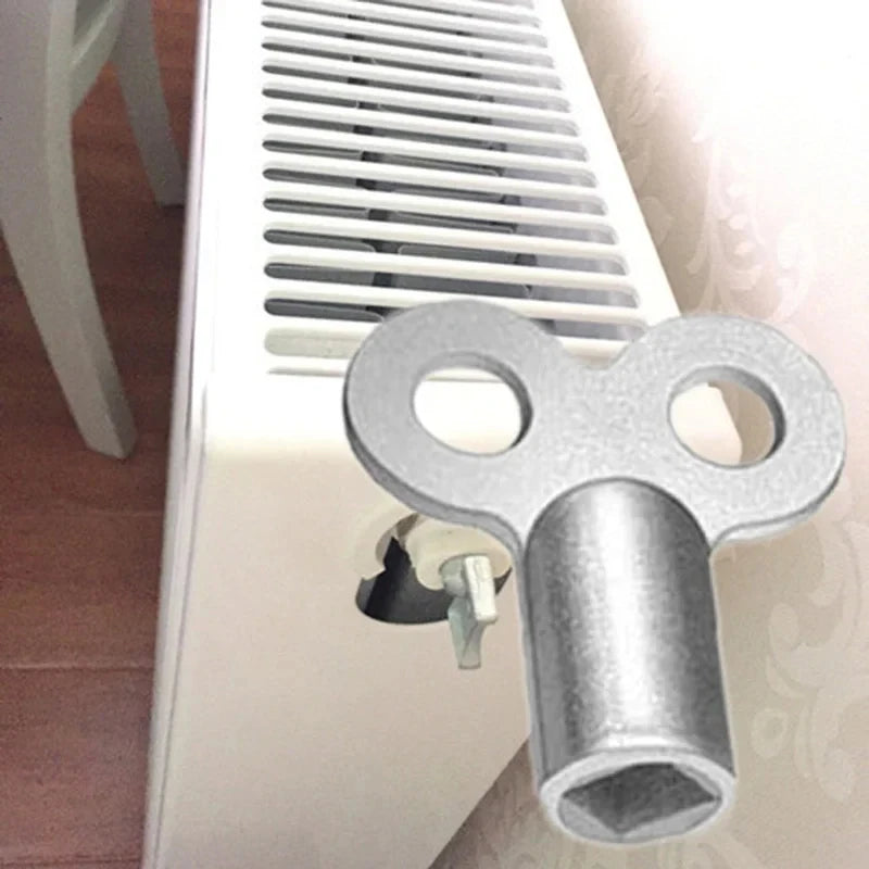1 Zinc Alloy Radiator Key Bleeding Air Radiators Square Socket Vent
