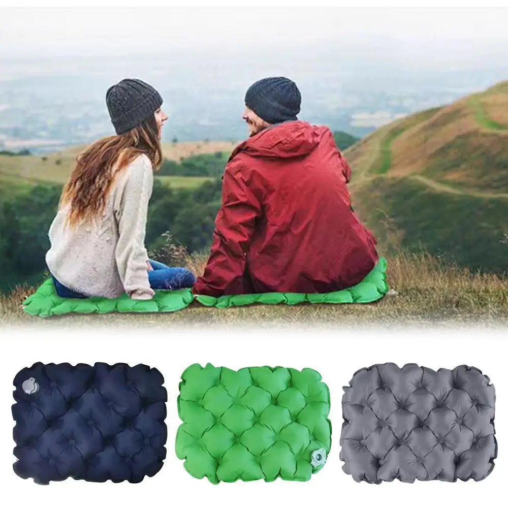 Portable Inflatable Seat Cushion for Camping & Travel Peaceful Pleasures Health and Wellness