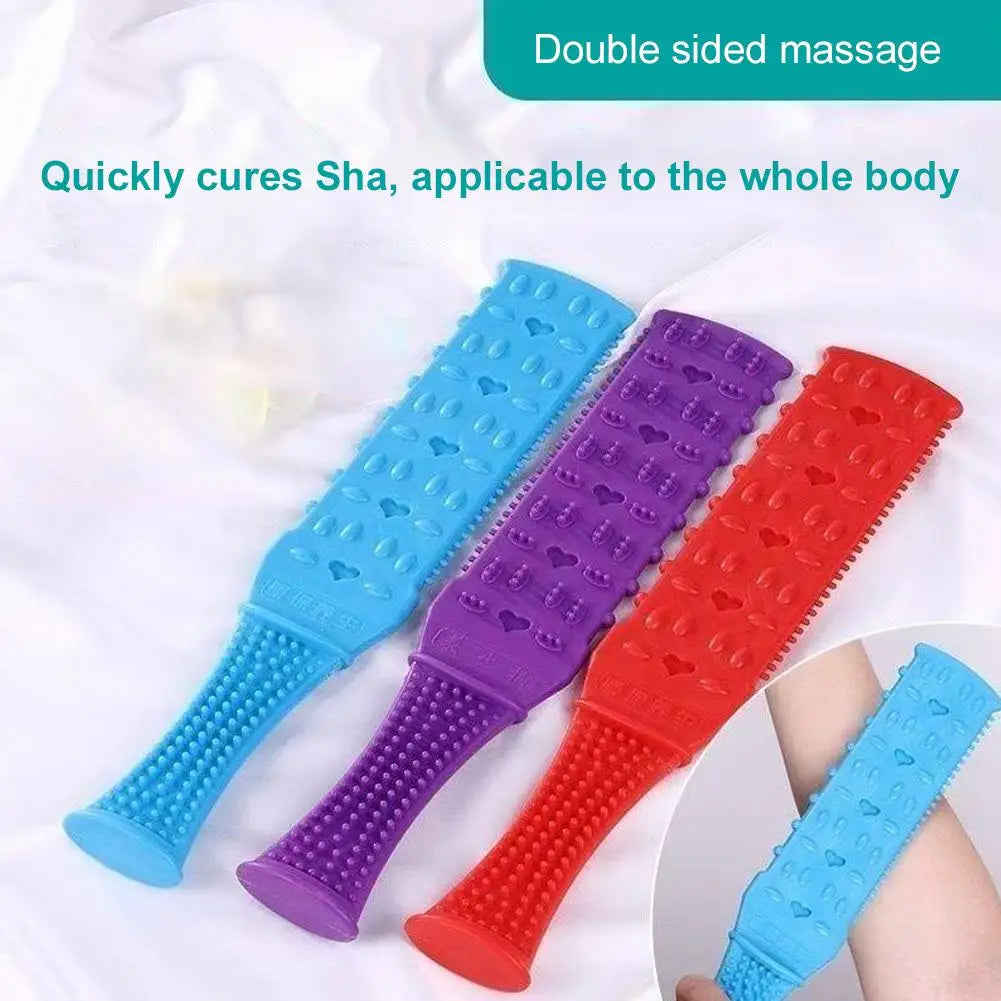 Massage Stick Body Massager Scratching Plate Extended Portable Clapping Massager Clap Hammer For Shoulder Body Relaxation Peaceful Pleasures Health and Wellness