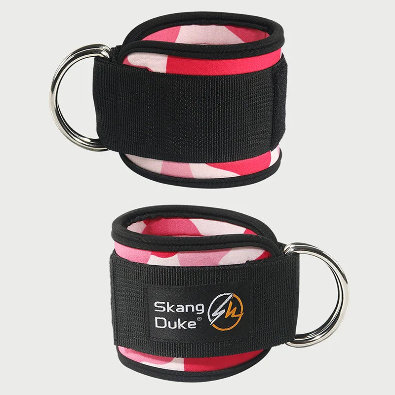 Leg power trainer buckle fitness foot ring ankle strap elastic resistance band pull rope accessory Peaceful Pleasures Health and Wellness 2ps 2