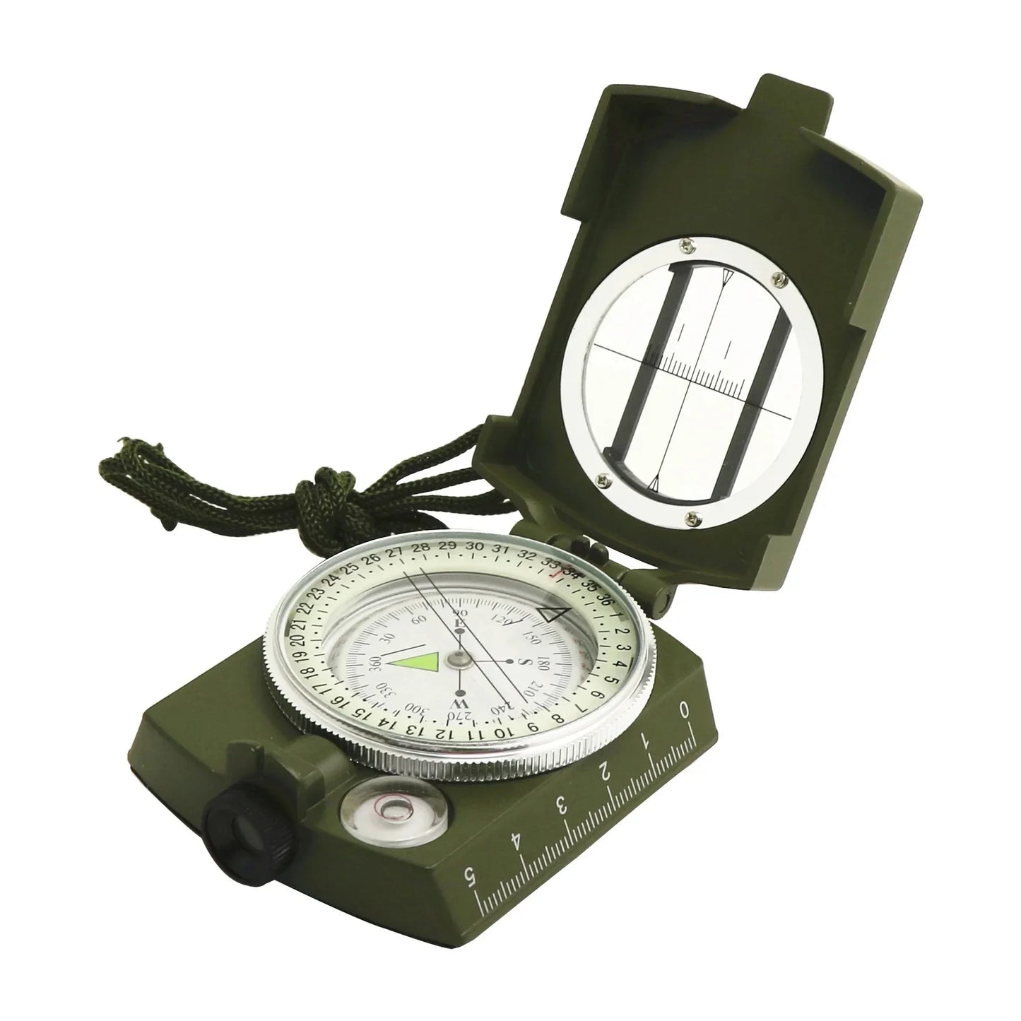 K4580 Military Compass | Multifunctional Outdoor Survival Tool Military Survival Compass Peaceful Pleasures Health and Wellness