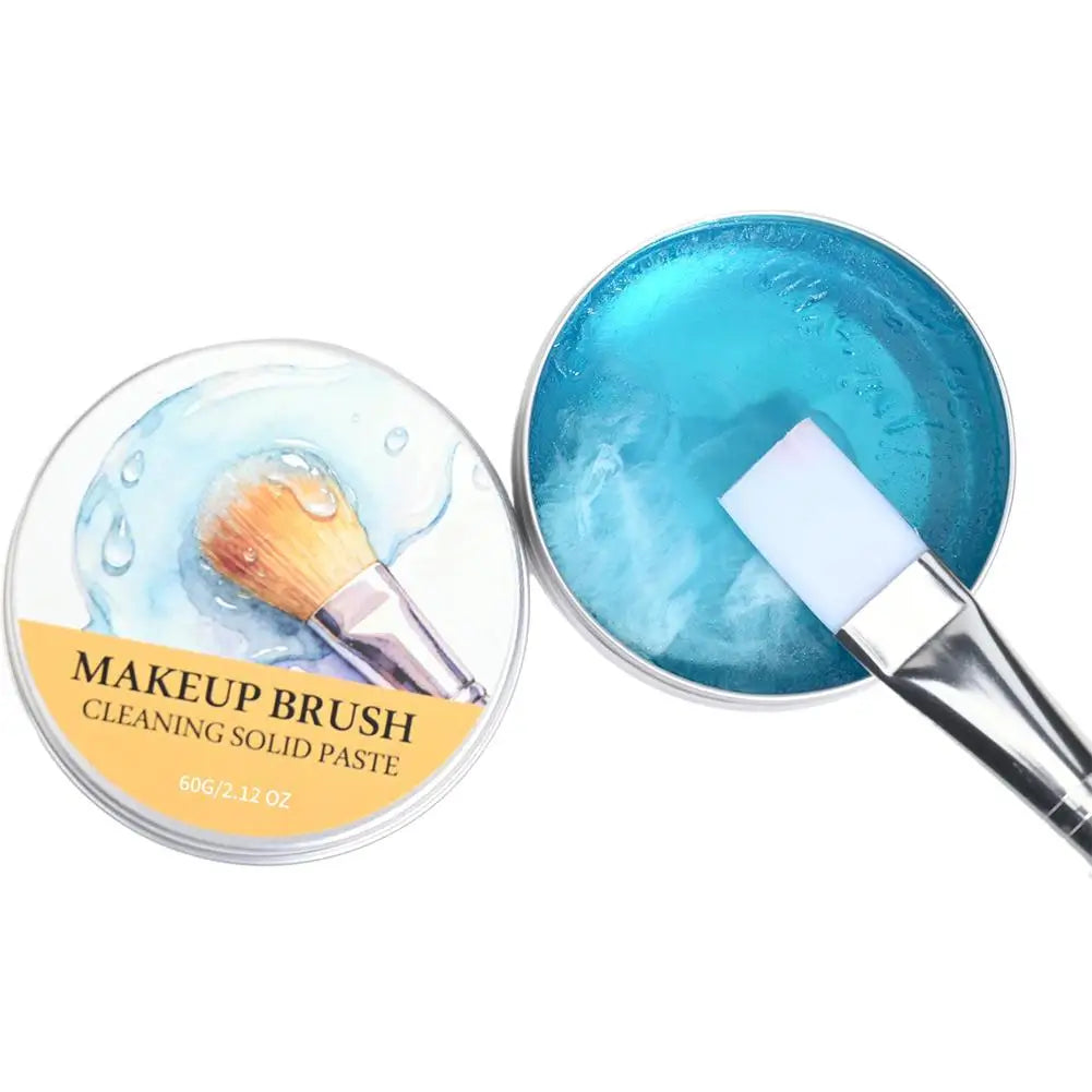 Makeup Brush Cleaner Soap with Silicone Mat – 60g/100g Peaceful Pleasures Health and Wellness E-60g
