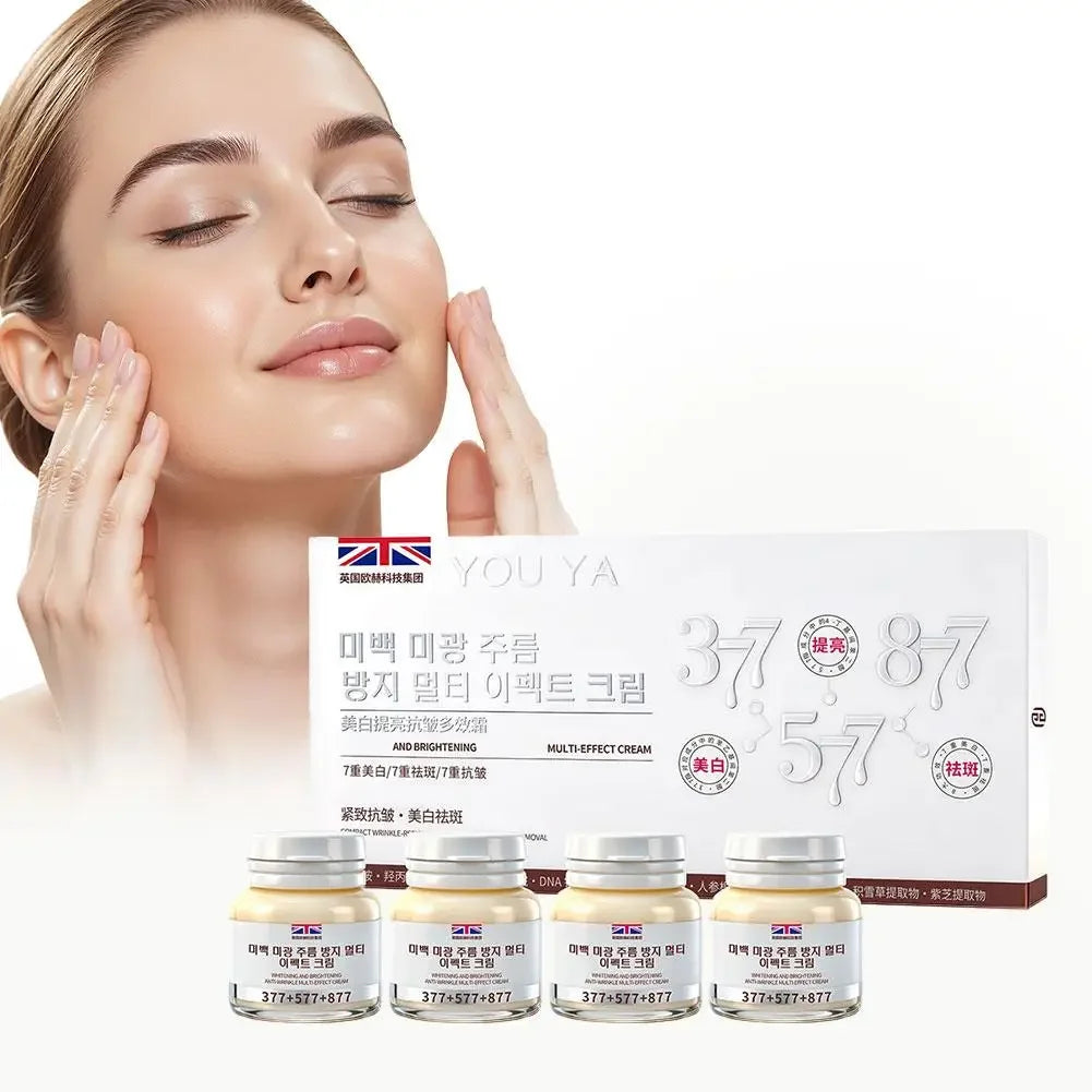 15gx4pcs 377 577 877 Nicotinamide Face Cream Whitening and Spot-Removing Dark Corrector Freckle Remove Multi-effect Cream Peaceful Pleasures Health and Wellness