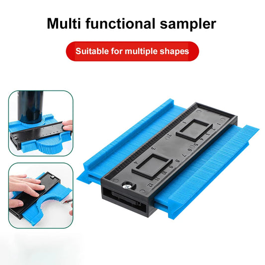 Irregular Measuring Tool Radian Ruler Contour Gauge Multifunctional Peaceful Pleasures Health and Wellness